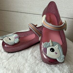 Mini Melissa Unicorn Sandals